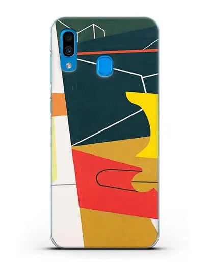 Чехол Egg Beater No 4 (Дэвис Стюарт) силиконовый для Samsung Galaxy A30 [SM-A305FN]