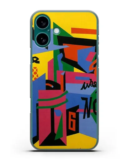 Чехол Owh! in San Pao (Дэвис Стюарт) силиконовый для iPhone 16 Plus