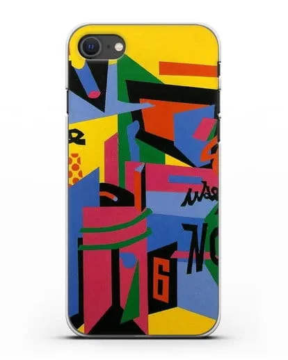 Чехол Owh! in San Pao (Дэвис Стюарт) силиконовый для iPhone SE 2020