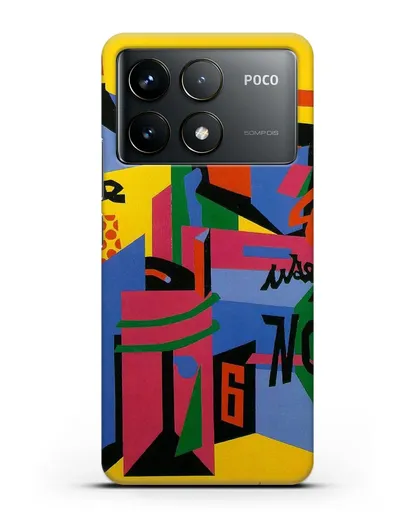 Чехол Owh! in San Pao (Дэвис Стюарт) силиконовый для Xiaomi Poco F6 Pro
