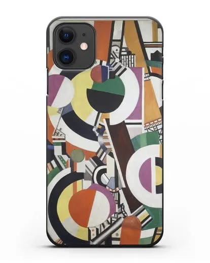 Чехол Диски (Леже Фернан) силиконовый для iPhone 11