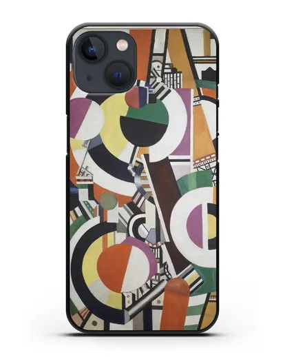 Чехол Диски (Леже Фернан) силиконовый для iPhone 13