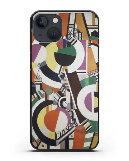 Чехол Диски (Леже Фернан) силиконовый для iPhone 13 Mini