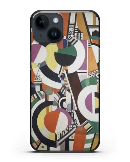 Чехол Диски (Леже Фернан) силиконовый для iPhone 14