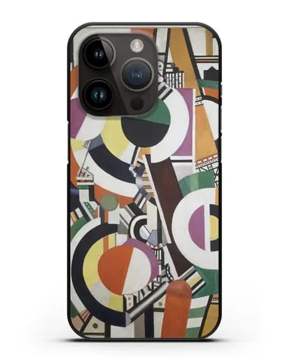 Чехол Диски (Леже Фернан) силиконовый для iPhone 14 Pro