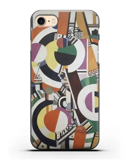 Чехол Диски (Леже Фернан) силиконовый для iPhone 8