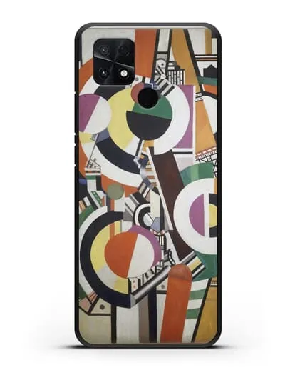 Чехол Диски (Леже Фернан) силиконовый для Xiaomi Poco C40