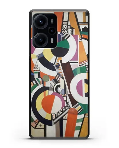 Чехол Диски (Леже Фернан) силиконовый для Xiaomi Poco F5