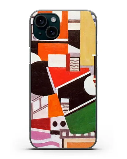 Чехол Мост буксира (Леже Фернан) силиконовый для iPhone 15 Plus