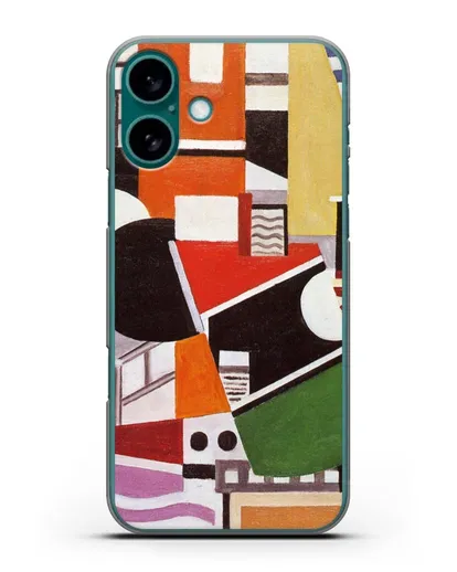 Чехол Мост буксира (Леже Фернан) силиконовый для iPhone 16 Plus