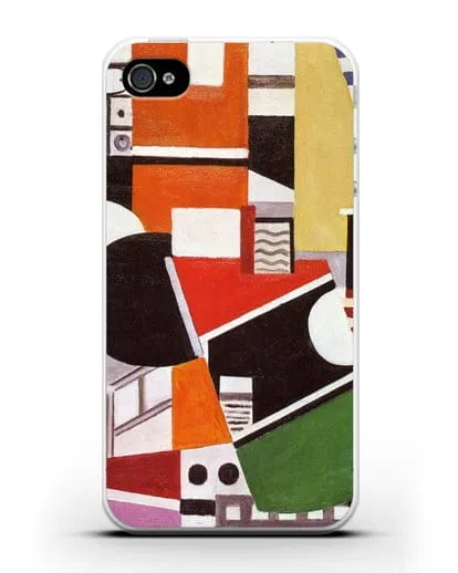 Чехол Мост буксира (Леже Фернан) силиконовый для iPhone 4/4s