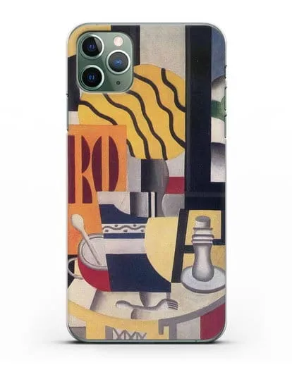 Чехол Натюрморт со свечой (Леже Фернан) силиконовый для iPhone 11 Pro