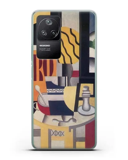 Чехол Натюрморт со свечой (Леже Фернан) силиконовый для Xiaomi Poco F4