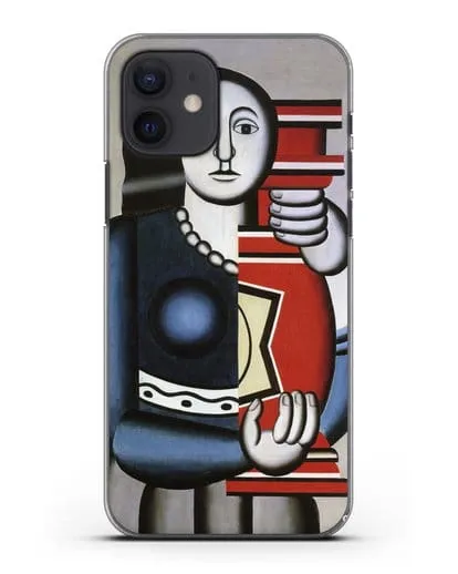 Чехол Этюд для городского центра (Леже Фернан) силиконовый для iPhone 12