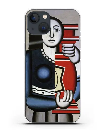 Чехол Этюд для городского центра (Леже Фернан) силиконовый для iPhone 13