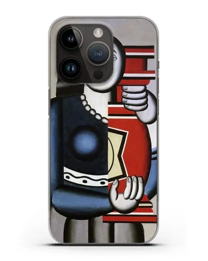 Чехол Этюд для городского центра (Леже Фернан) силиконовый для iPhone 14 Pro