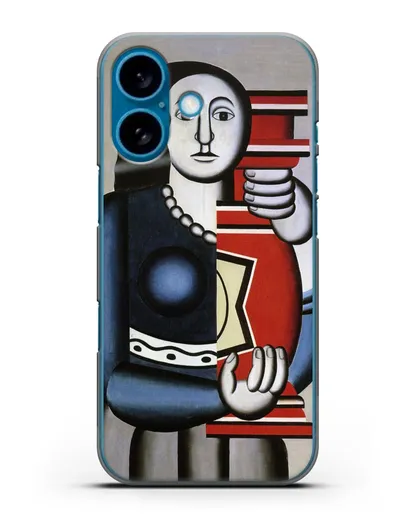 Чехол Этюд для городского центра (Леже Фернан) силиконовый для iPhone 16