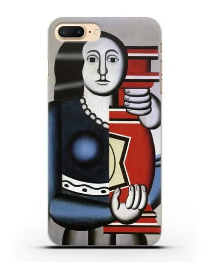 Чехол Этюд для городского центра (Леже Фернан) силиконовый для iPhone 8 Plus