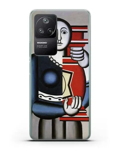 Чехол Этюд для городского центра (Леже Фернан) силиконовый для Xiaomi Poco F4