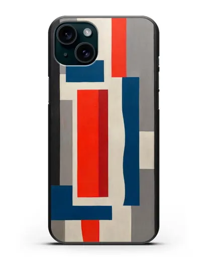 Чехол Настенная живопись (Леже Фернан) силиконовый для iPhone 15 Plus