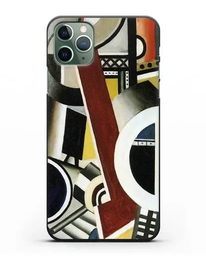 Чехол Машинный элемент 1-е состояние (Леже Фернан) силиконовый для iPhone 11 Pro Max