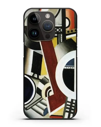 Чехол Машинный элемент 1-е состояние (Леже Фернан) силиконовый для iPhone 14 Pro