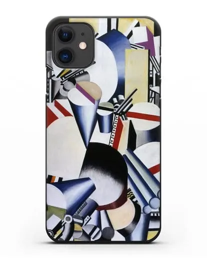 Чехол Механические композиции (Леже Фернан) силиконовый для iPhone 11