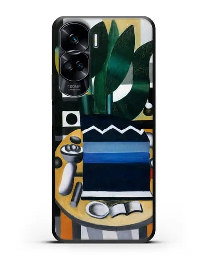 Чехол Натюрморт (Леже Фернан) силиконовый для Honor 90 Lite