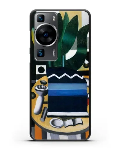 Чехол Натюрморт (Леже Фернан) силиконовый для Huawei P60