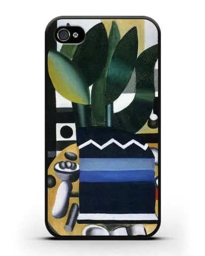 Чехол Натюрморт (Леже Фернан) силиконовый для iPhone 4/4s