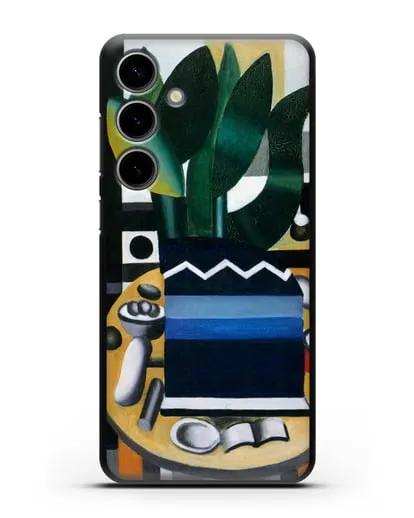 Чехол Натюрморт (Леже Фернан) силиконовый для Samsung Galaxy S24 Plus