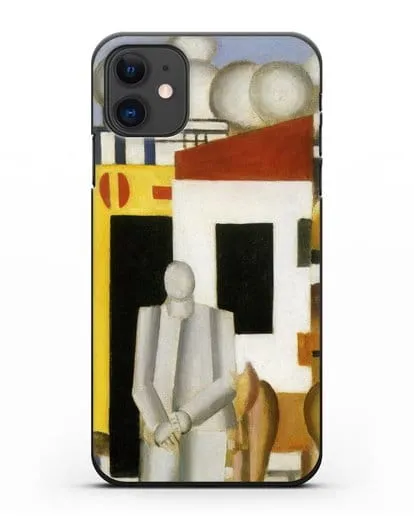 Чехол Анимированный пейзаж 1-й этюд (Леже Фернан) силиконовый для iPhone 11