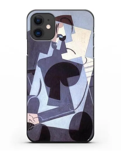 Чехол Портрет мадам Жозетт Грис (Грис Хуан) силиконовый для iPhone 11