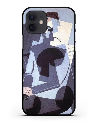 Чехол Портрет мадам Жозетт Грис (Грис Хуан) силиконовый для iPhone 12