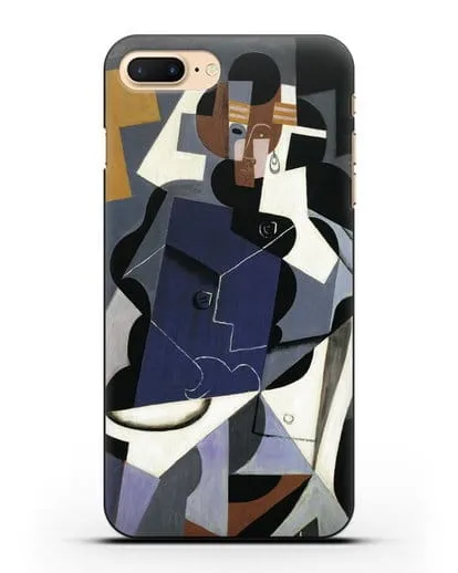 Чехол Сидящая женщина (Грис Хуан) силиконовый для iPhone 7 Plus