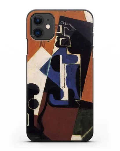 Чехол Бутылка Зельцера и стакан (Грис Хуан) силиконовый для iPhone 11