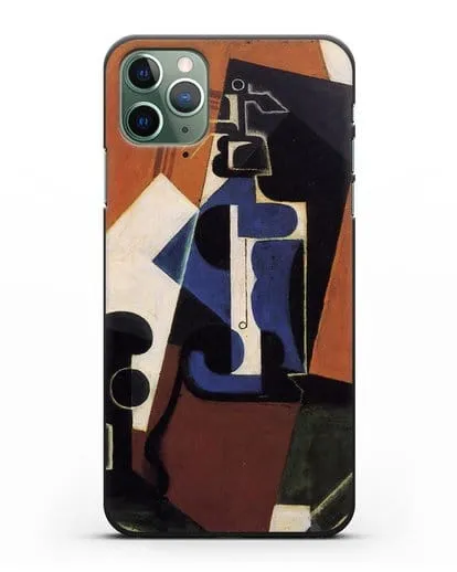 Чехол Бутылка Зельцера и стакан (Грис Хуан) силиконовый для iPhone 11 Pro Max