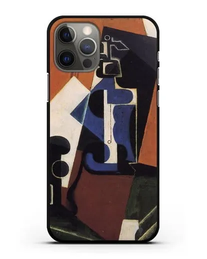 Чехол Бутылка Зельцера и стакан (Грис Хуан) силиконовый для iPhone 12 Pro