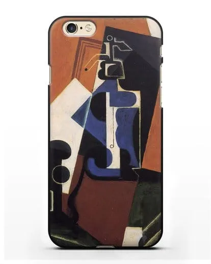 Чехол Бутылка Зельцера и стакан (Грис Хуан) силиконовый для iPhone 6