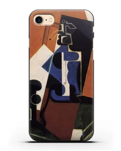 Чехол Бутылка Зельцера и стакан (Грис Хуан) силиконовый для iPhone 7