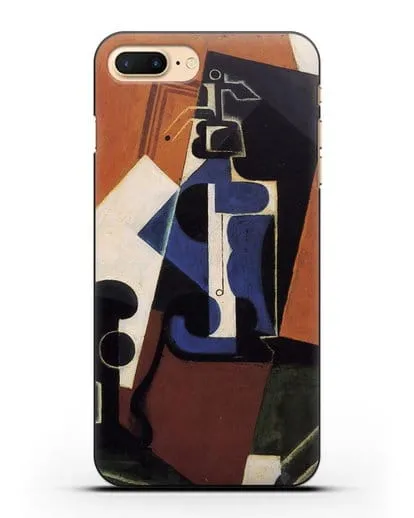 Чехол Бутылка Зельцера и стакан (Грис Хуан) силиконовый для iPhone 7 Plus