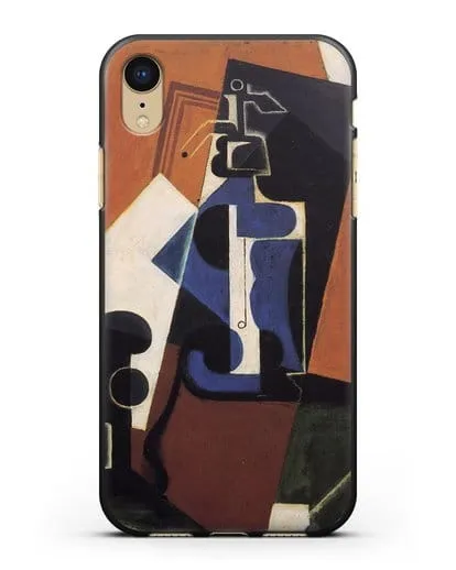 Чехол Бутылка Зельцера и стакан (Грис Хуан) силиконовый для iPhone XR