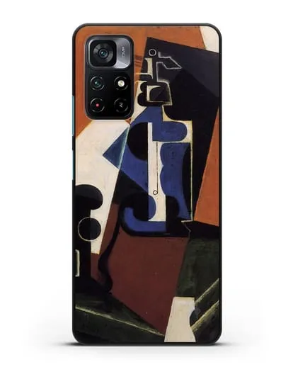 Чехол Бутылка Зельцера и стакан (Грис Хуан) силиконовый для Xiaomi Poco M4 Pro 5G