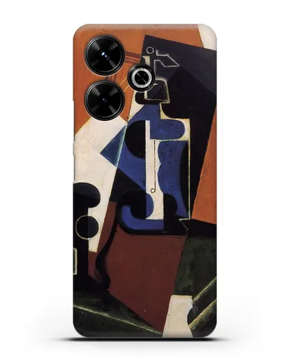 Чехол Бутылка Зельцера и стакан (Грис Хуан) силиконовый для Xiaomi Poco M6