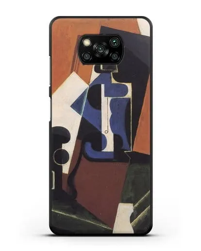 Чехол Бутылка Зельцера и стакан (Грис Хуан) силиконовый для Xiaomi Poco X3