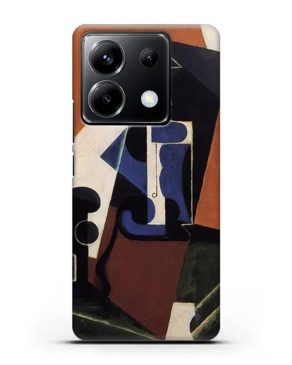 Чехол Бутылка Зельцера и стакан (Грис Хуан) силиконовый для Xiaomi Poco X6