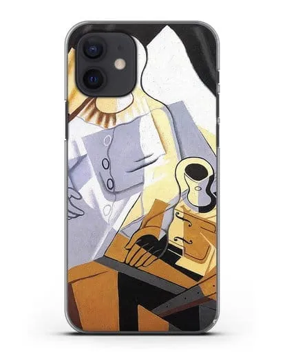 Чехол Пьеро (Грис Хуан) силиконовый для iPhone 12