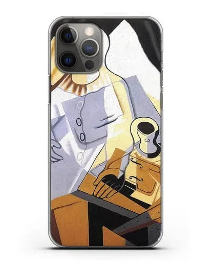 Чехол Пьеро (Грис Хуан) силиконовый для iPhone 12 Pro