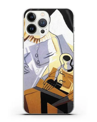 Чехол Пьеро (Грис Хуан) силиконовый для iPhone 13 Pro Max