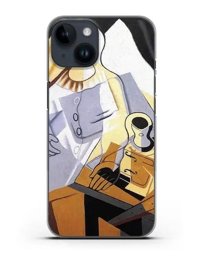 Чехол Пьеро (Грис Хуан) силиконовый для iPhone 14